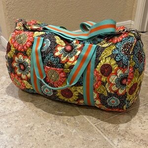 Vera Bradley Floral Patterned Women's Weekender Travel Bag